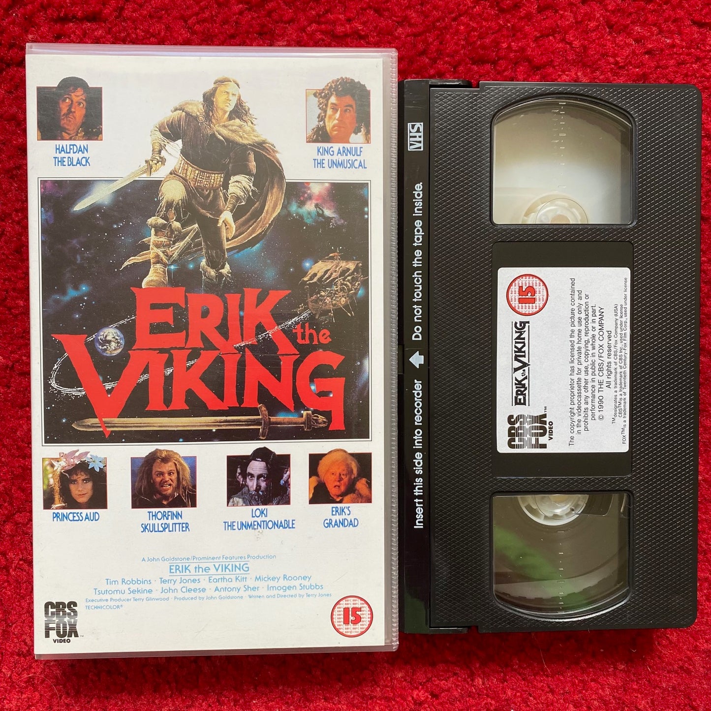 Erik The Viking VHS Video (1989) 2201