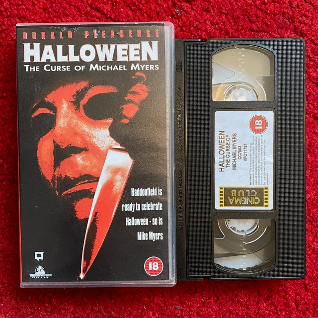 Halloween: The Curse Of Michael Myers VHS Video (1995) CC7803