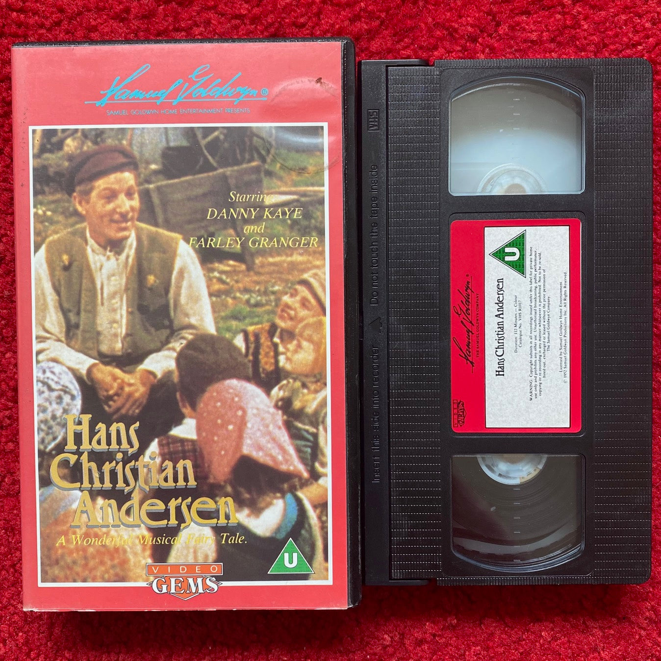 Hans Christian Anderson VHS Video (1952) R1017