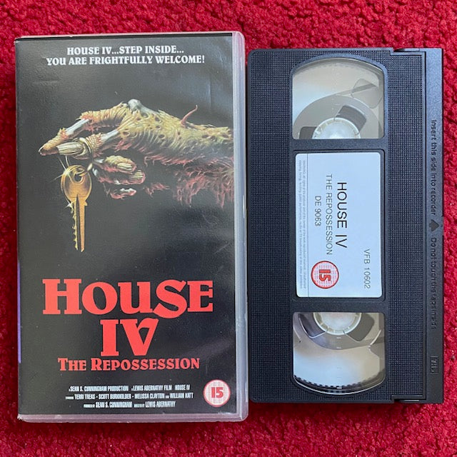 House IV: The Repossession VHS Video (1992) DE9063