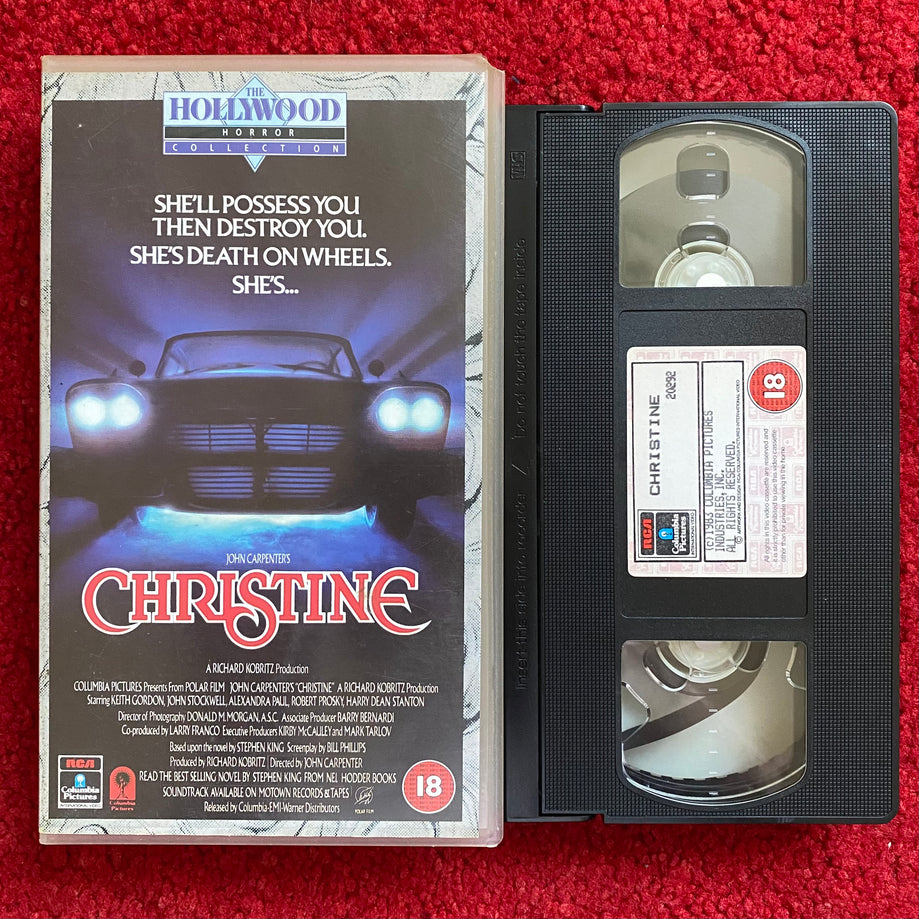 Christine VHS Video (1983) CVT20292