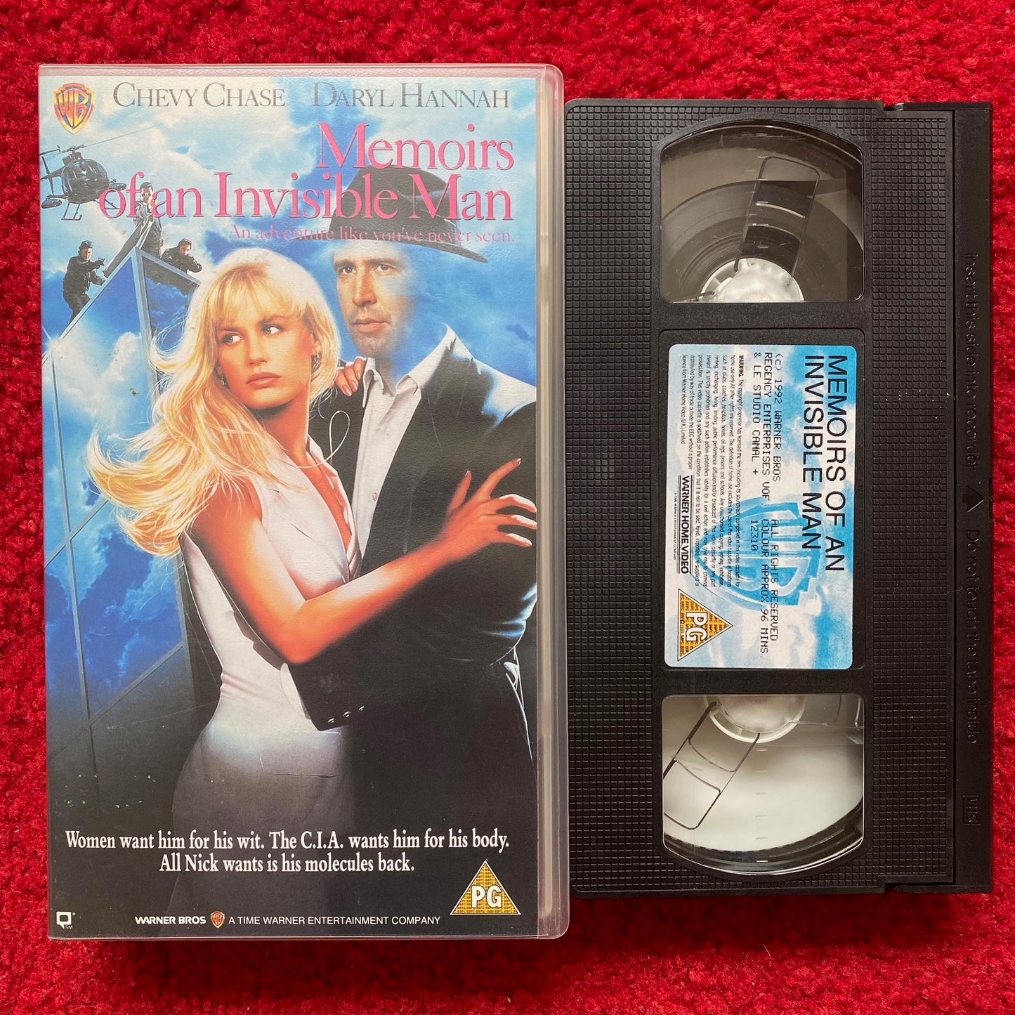 Memoirs Of An Invisible Man VHS Video (1993) S012310