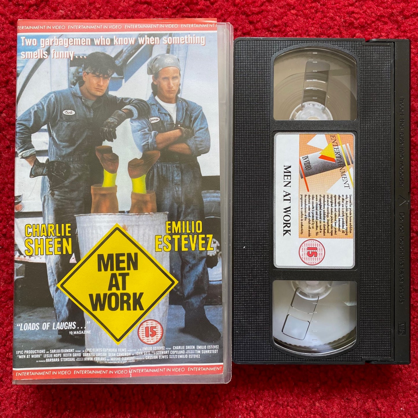 Men At Work VHS Video (1990) EVS1069