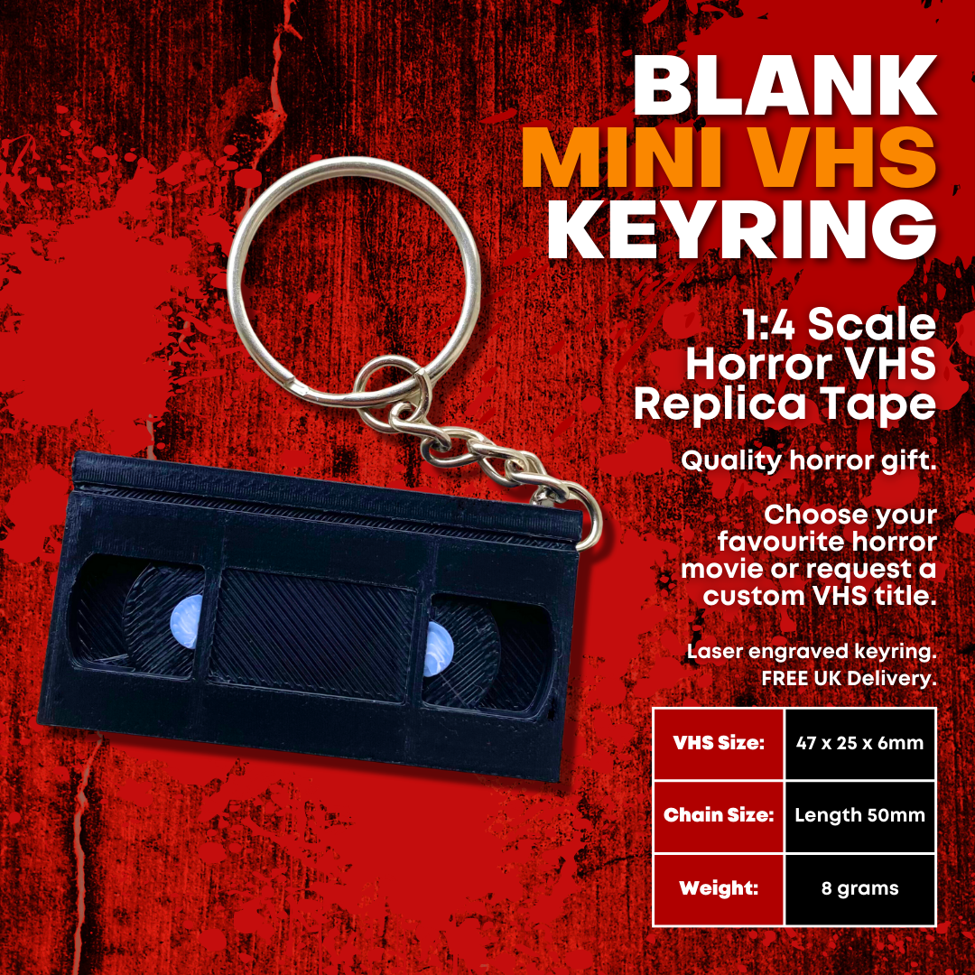 Mini Horror VHS Keyring