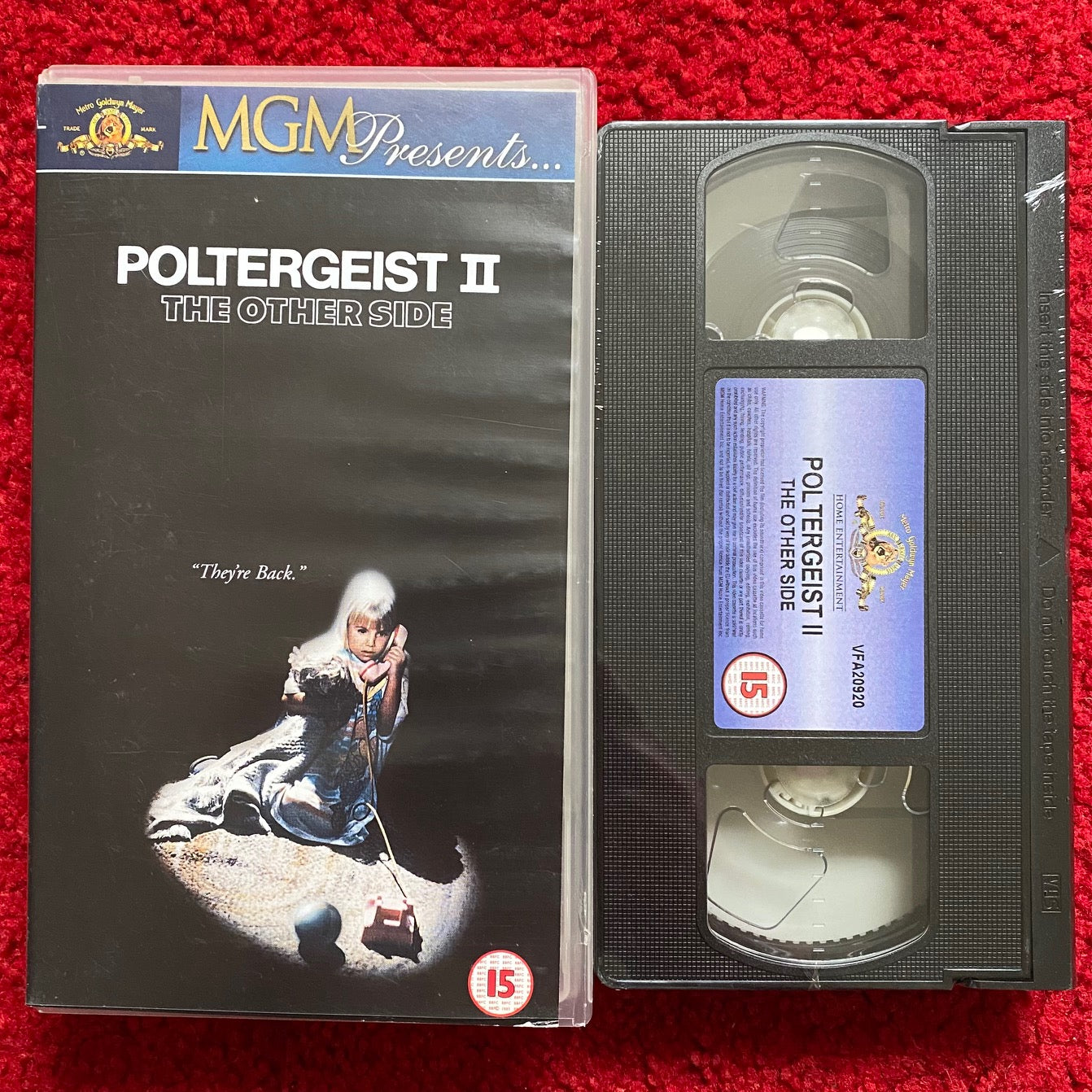 Poltergeist II: The Other Side VHS Video (1986) 15887S