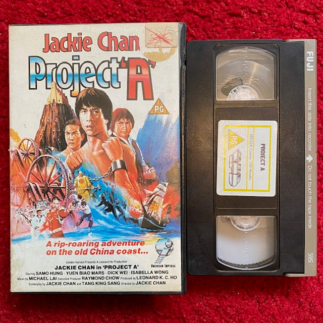 Project A Ex Rental VHS Video (1983) VPD324