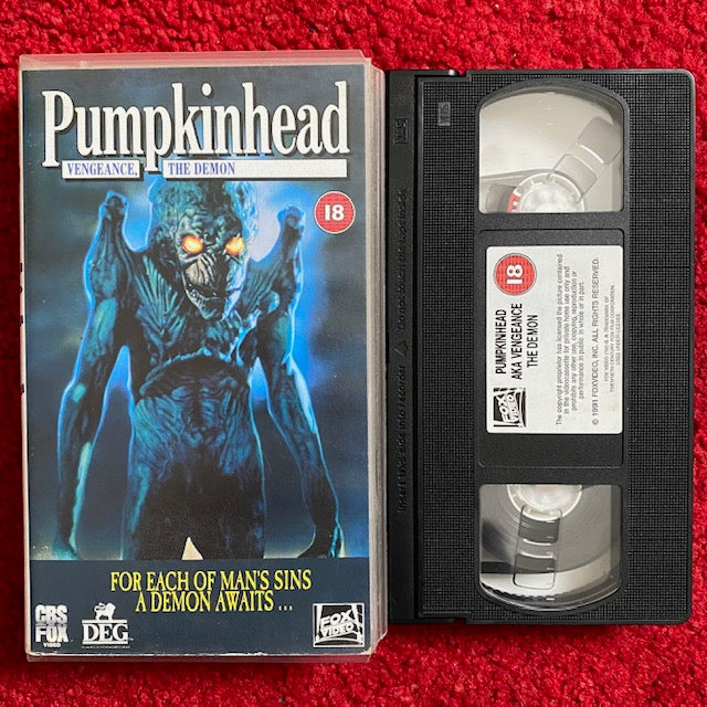 Pumpkinhead VHS Video (1988) 5163