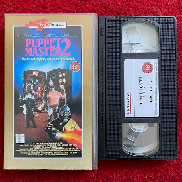 Puppet Master 2 VHS Video (1990) 889663