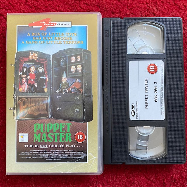 Puppet Master VHS Video (1989) 862043