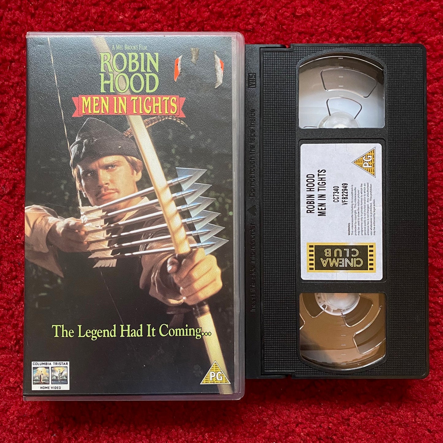 Robin Hood: Men In Tights VHS Video (1993) CC7340