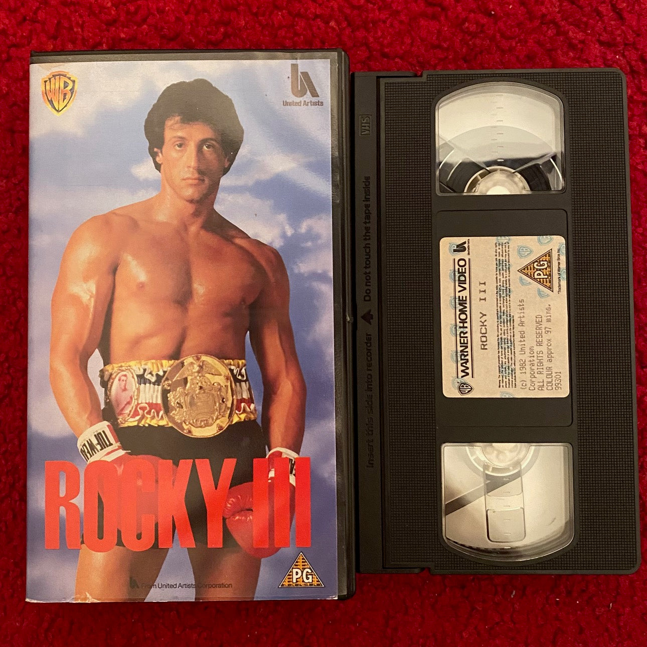 Rocky III VHS Video (1982) PES99301