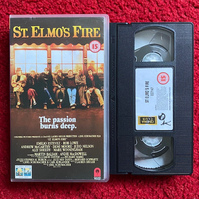 St Elmo's Fire VHS Video (1985) CC7147