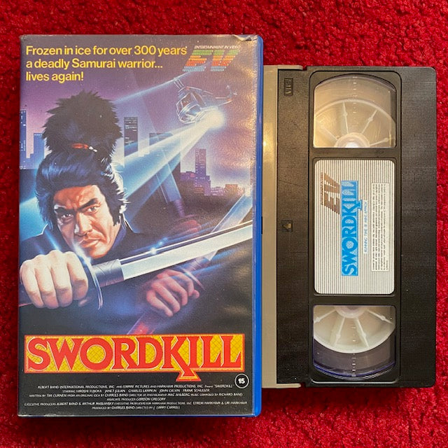 Swordkill Ex Rental VHS Video (1986) EVV1028