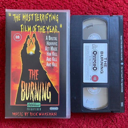 The Burning VHS Video (1981) VIP015