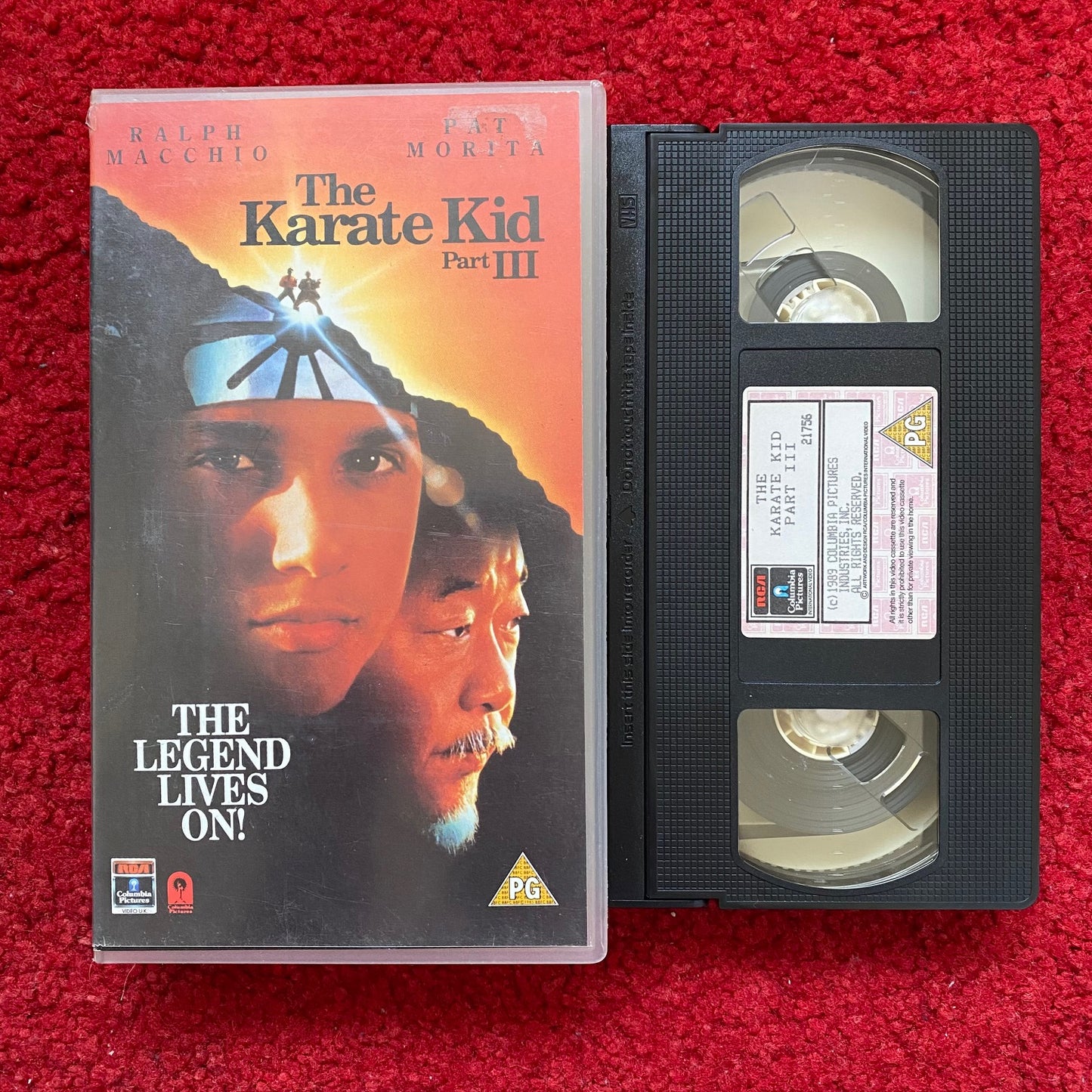 The Karate Kid Part III VHS Video (1989) CVR21756