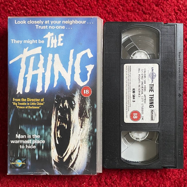 The Thing VHS Video (1982) 6305843
