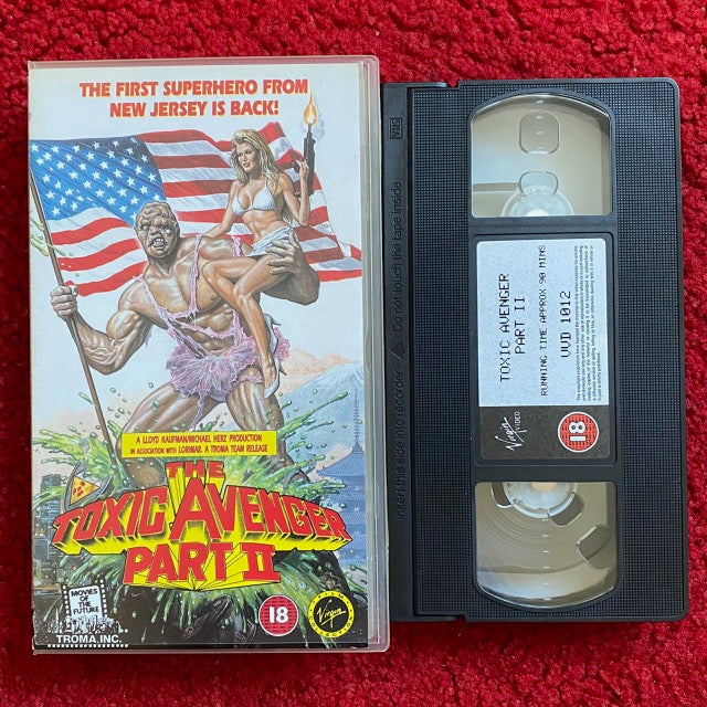 The Toxic Avenger Part II VHS Video (1989) VVD1012