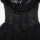 Punk Rave Seraphina Goth Flying Sleeve Dress