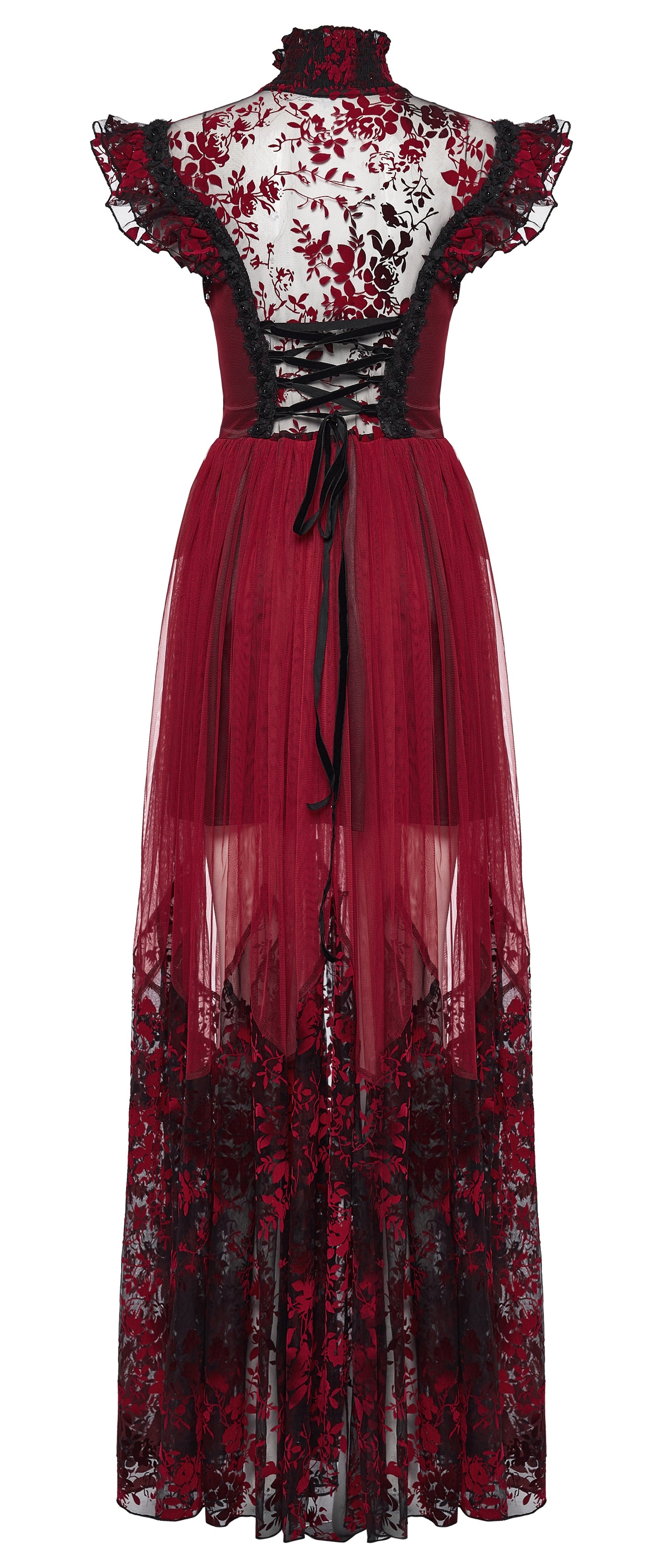 Punk Rave Gothic Flying Sleeve Dress