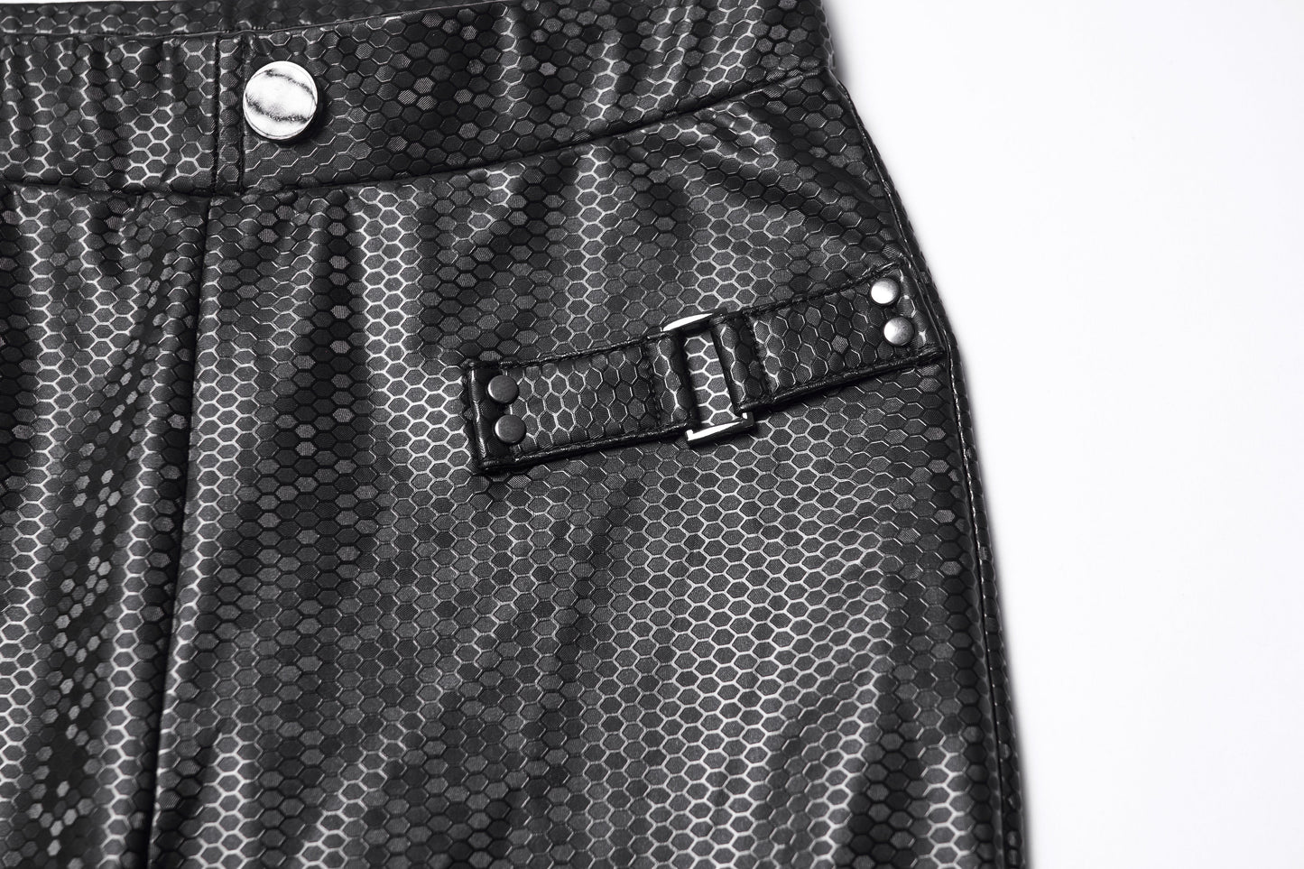 Punk Rave Ravenna Leggings - Black Prism Finish