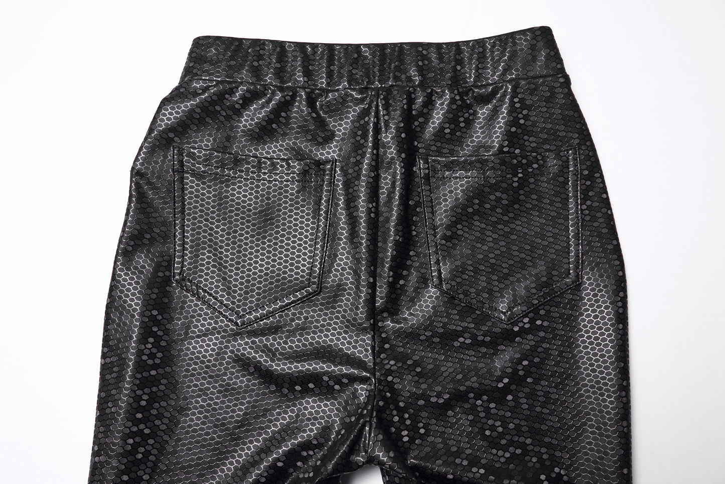 Punk Rave Ravenna Leggings - Black Prism Finish