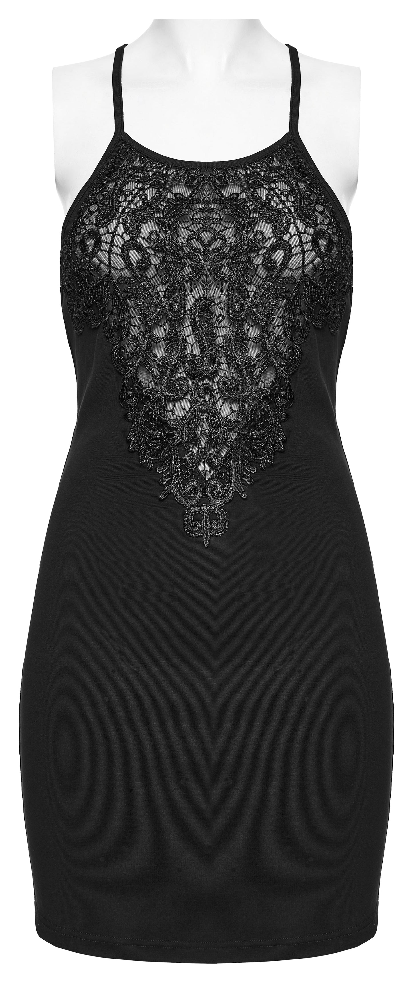 Punk Rave Juliette Goth Slip Dress