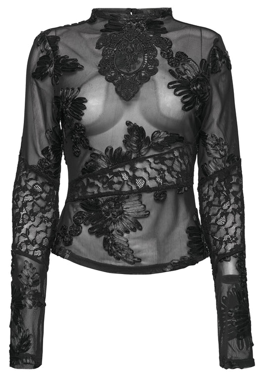 Punk Rave Goth Lace Undershirt