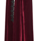 Punk Rave Seraphiel Gothic Velvet Cloak – Blood Red