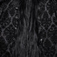 Punk Rave Morrigan Goth Gorgeous Jacquard Coat - Black
