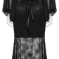 Punk Rave Calliope Goth Night Bat Dress