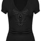 Punk Rave Armida V-neck T-shirt