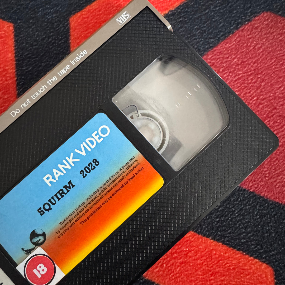 Squirm Ex Rental VHS Video (1976) 2028Y [MOULD]