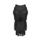 Dark in Love Cordelia Gothic High-Low Layered Skort