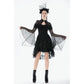 Dark in Love Elara Gothic Versatile Lace Shoulder Cape