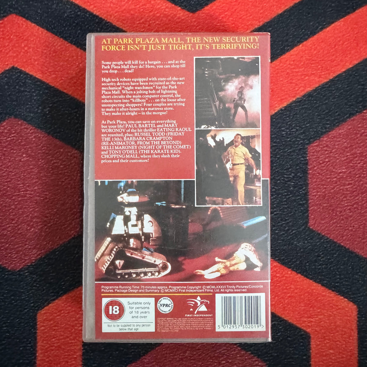 Chopping Mall VHS Video (1986) VA30201