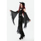 Dark in Love Erzebeth Velvet Lace Flare Trousers - Size UK 16 Left Only!