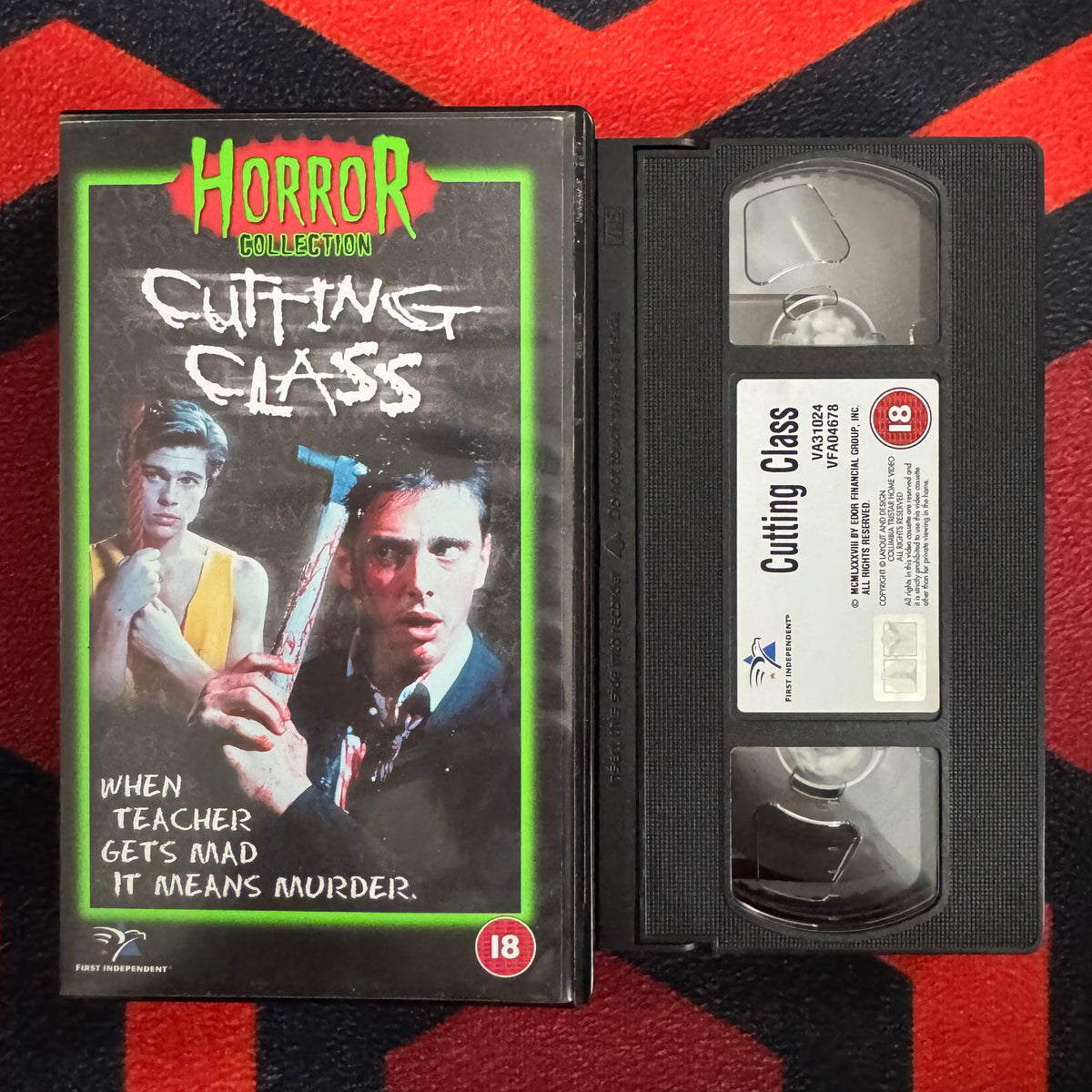 Cutting Class VHS Video (1989) VA31024