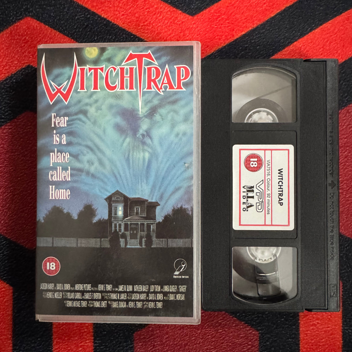 Witchtrap VHS Video (1989) VIA7516