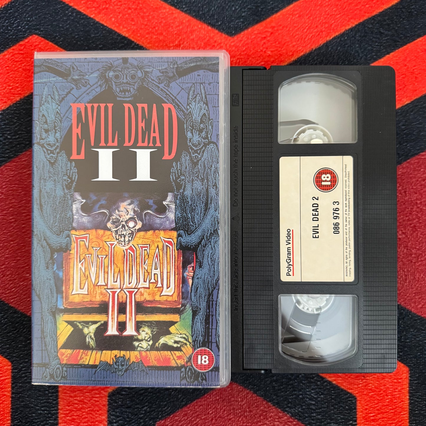 Evil Dead 2 VHS Video (1987) 0869763