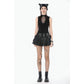 Dark In Love Mina Punk Metal Knit Hat