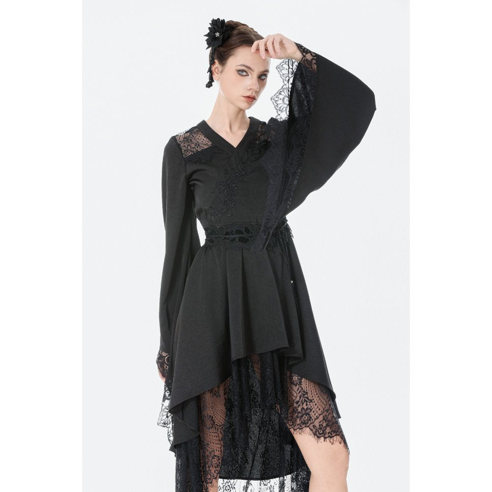 Dark in Love Selene Gothic Kimono Tail Dress