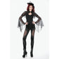 Dark in Love Elara Gothic Versatile Lace Shoulder Cape