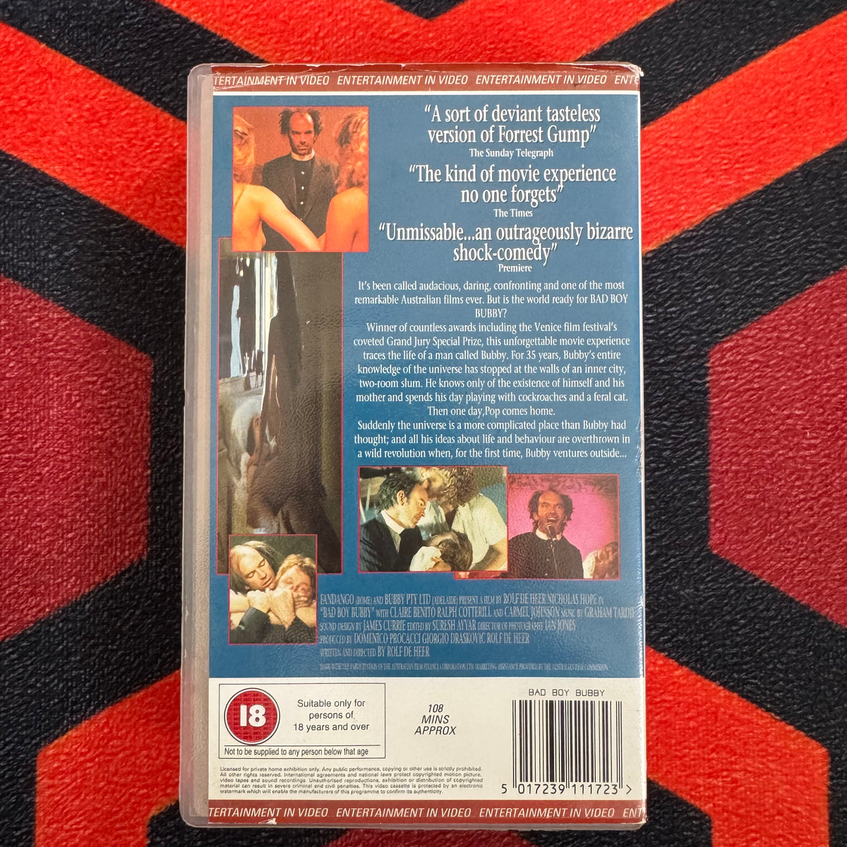 Bad Boy Bubby VHS Video (1993) EVS1172