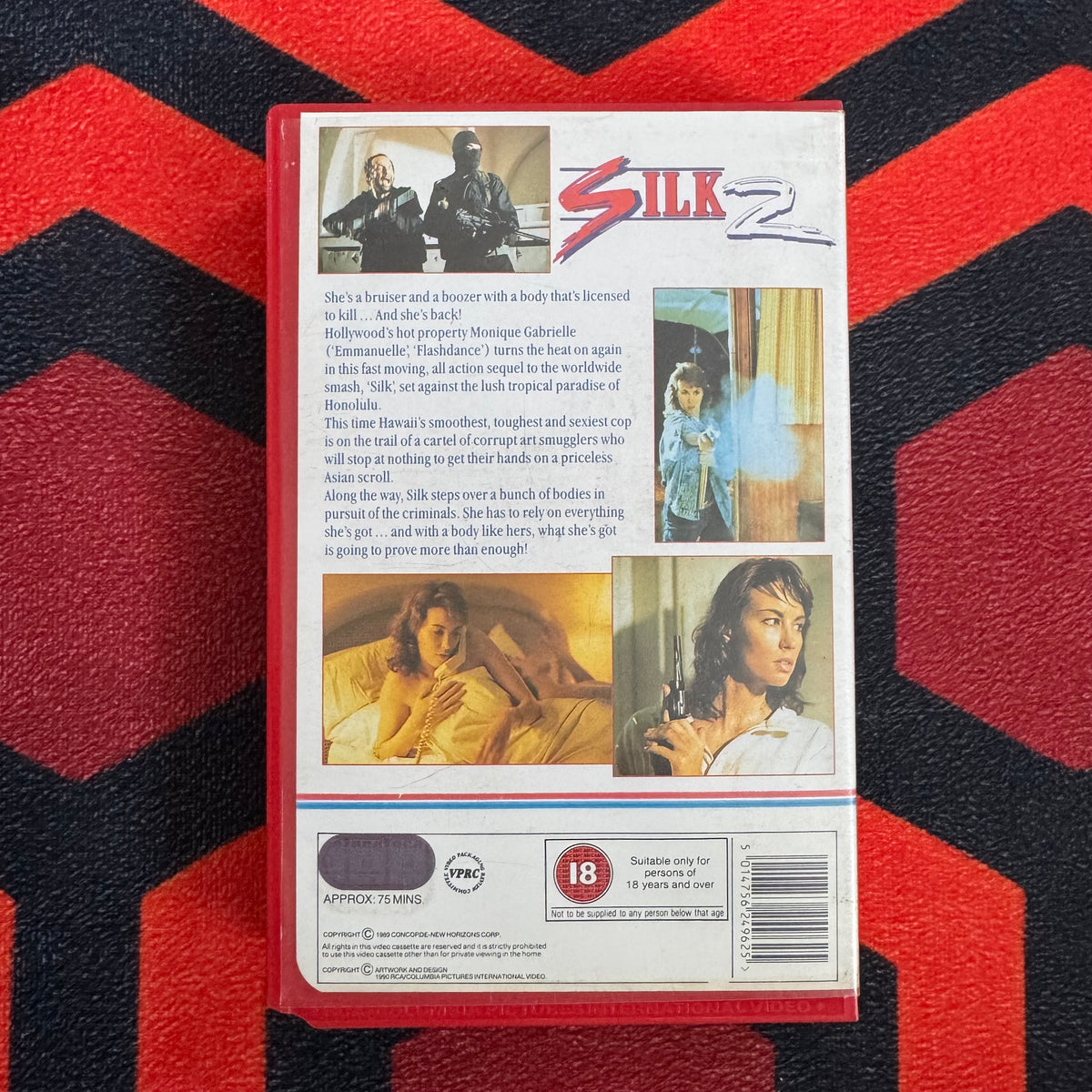 Silk 2 Ex Rental VHS Video (1989) CVT12496 [MOULD]