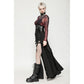 Dark in Lia Punk Love Patent Leather Waist Corset with Metal Accents - Size UK 18 Left Only!