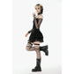 Dark in Love Lyra Fishnet Off-Shoulder Gothic Mesh Top