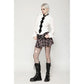 Dark in Love Rowan Punk Pink Plaid Mini Skirt - Size UK 8 Left Only!