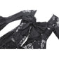 Dark in Love Emersyn Elegant Gothic Lace-Trimmed Long Robe