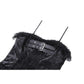 Dark in Love Harriet Punk Shiny PU Leather Layered Dress