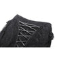 Dark in Love Nevaeh Gothic Lace and Mesh Mermaid Skirt